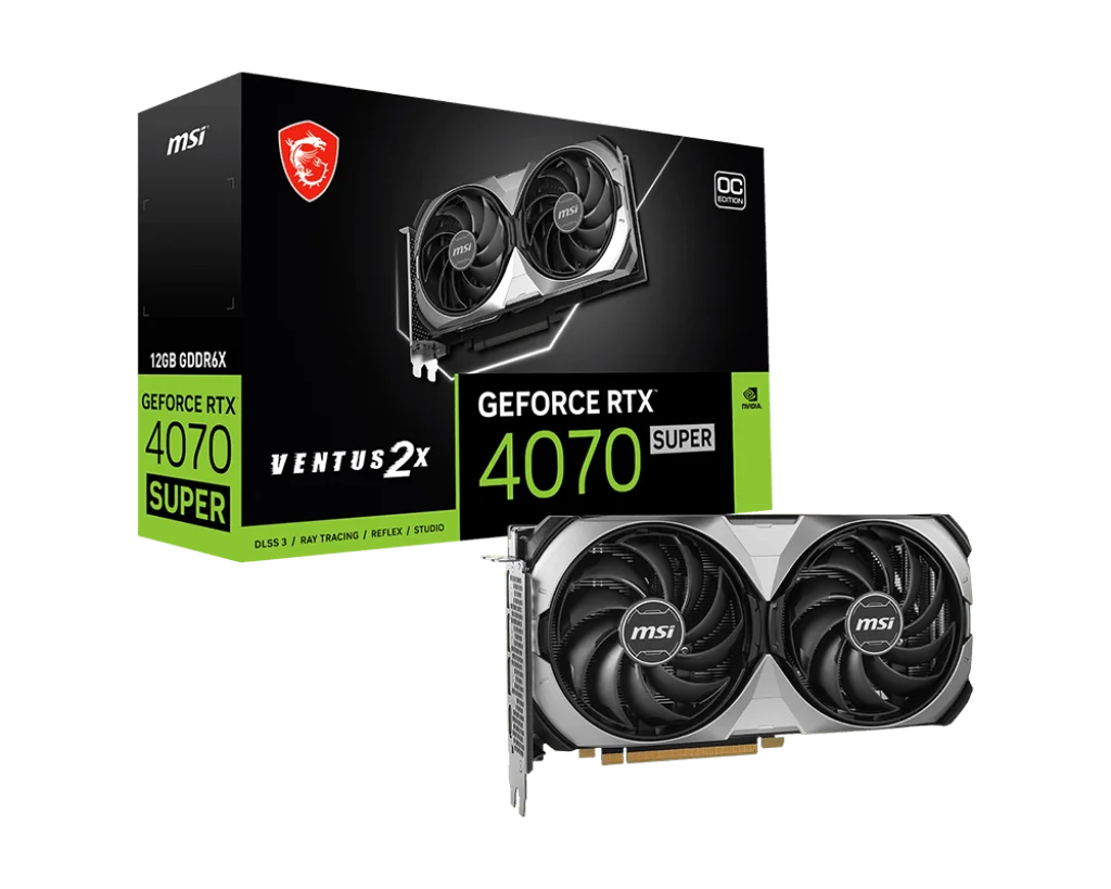 GeForce RTX™ 4070 SUPER 12GB VENTUS 2X OC