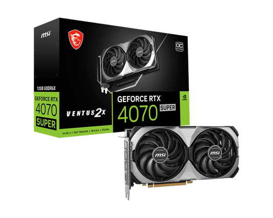 GeForce RTX™ 4070 SUPER 12GB VENTUS 2X OC