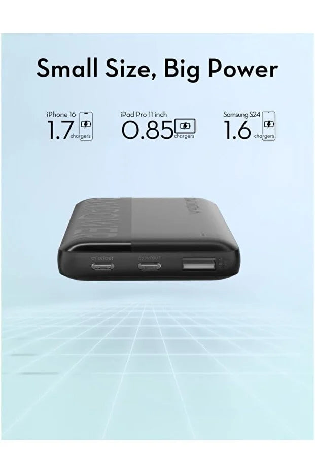 RavPower RP-PB1228 - 10000MAH 20W 1A 1C with LED display