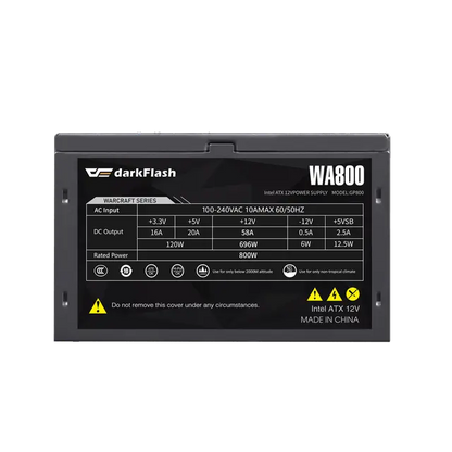 DarkFlash Power Supply WA800 Non-Modular