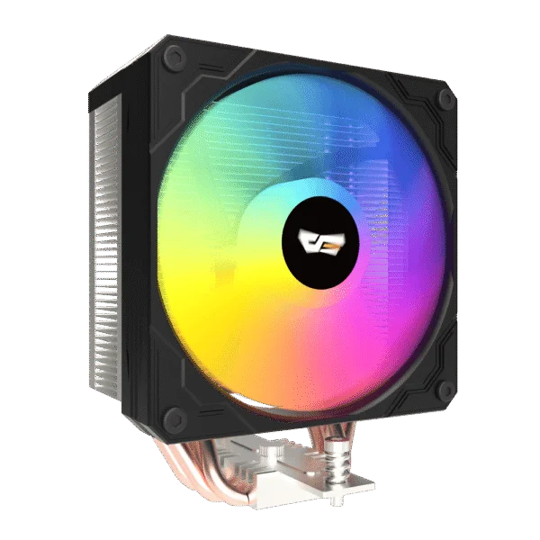Darkflash M400 Digital Display Tower CPU Cooler – BLACK