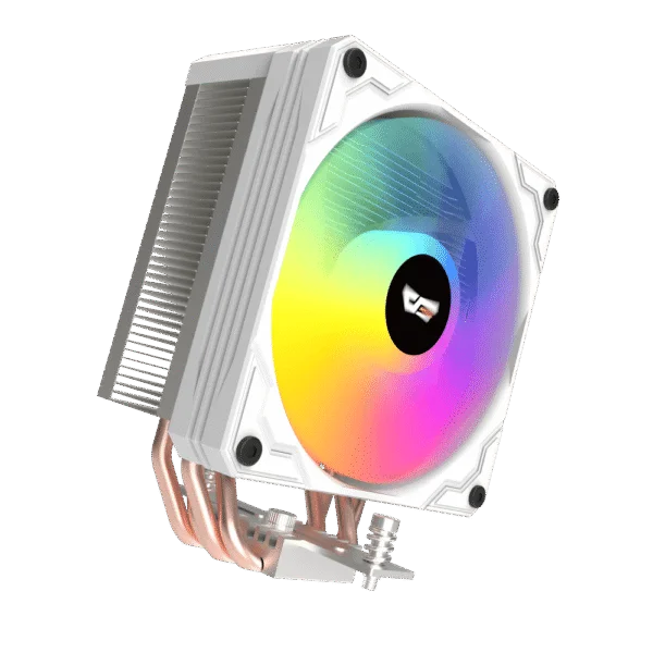 Darkflash M400 Digital Display Tower CPU Cooler – WHITE