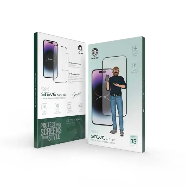 Green Lion - 9H Steve HD screen protection 15 PRO (Clear)