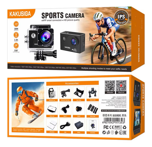 Kakusiga - Waterproof Sports Camera HD