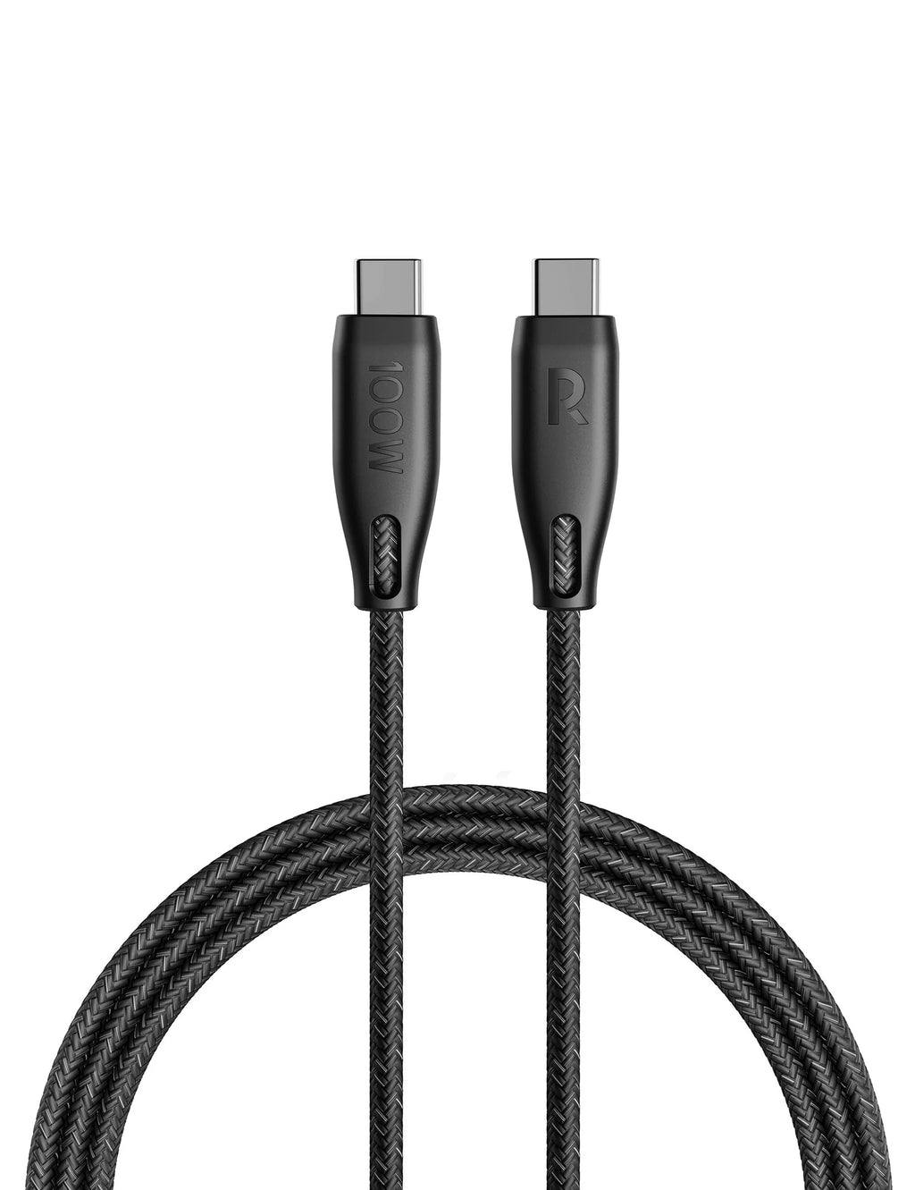 RavPower RP-CB1035 - Nylon Braided C-C 100W 1.5M Black