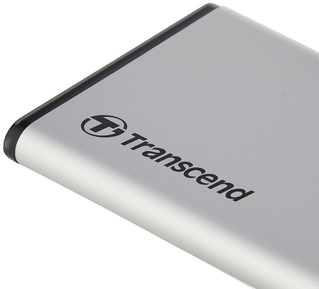 Transcend 25S3 - StoreJet 2.5” SSD/HDD Enclosure Kit Aluminium Housing