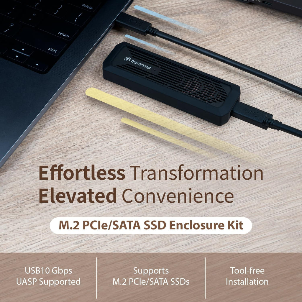 Transcend CM10G - M.2 SSD Enclosure Kit