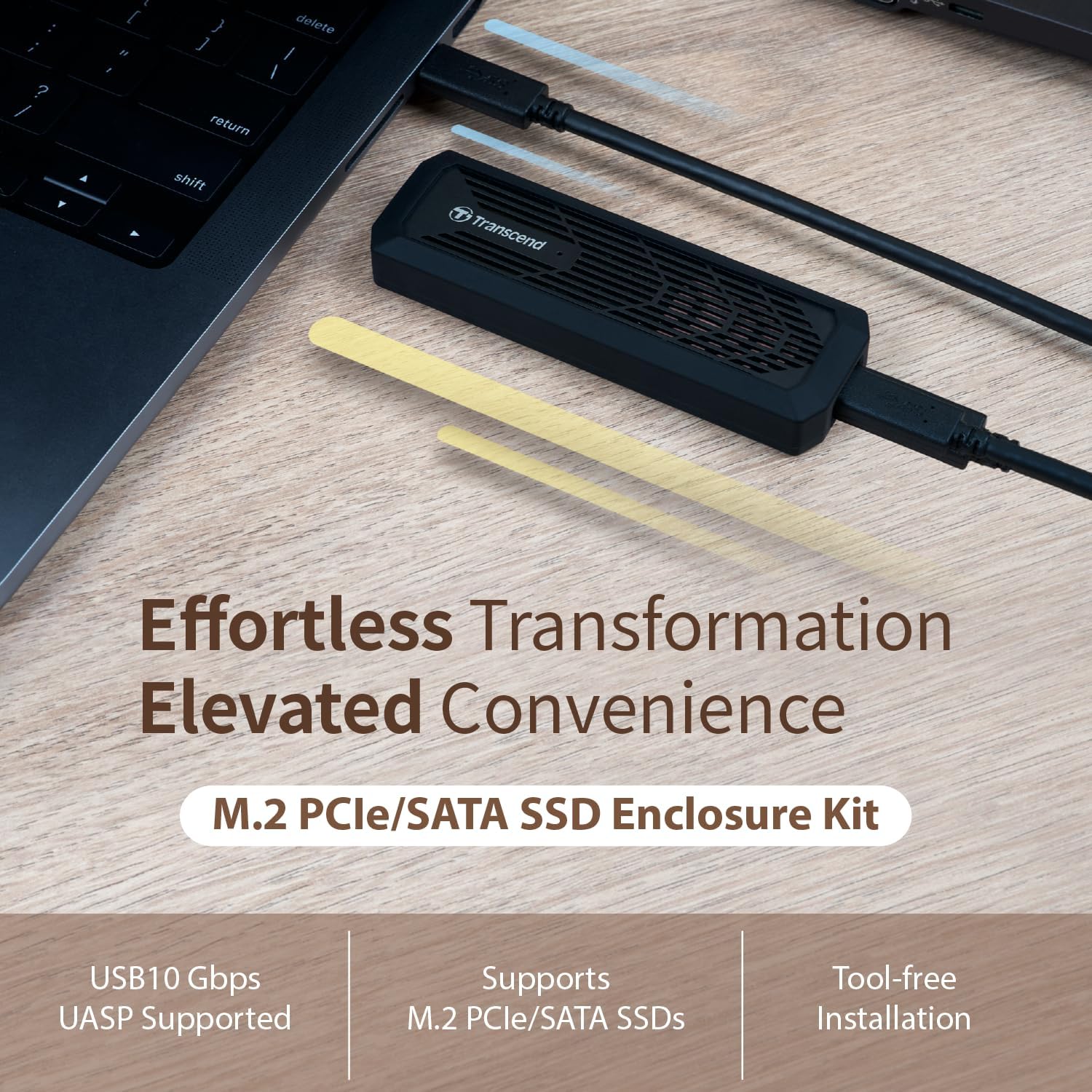 Transcend CM10G - M.2 SSD Enclosure Kit