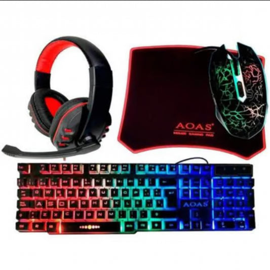 AOAS - Gaming 4 Piece Set RGB