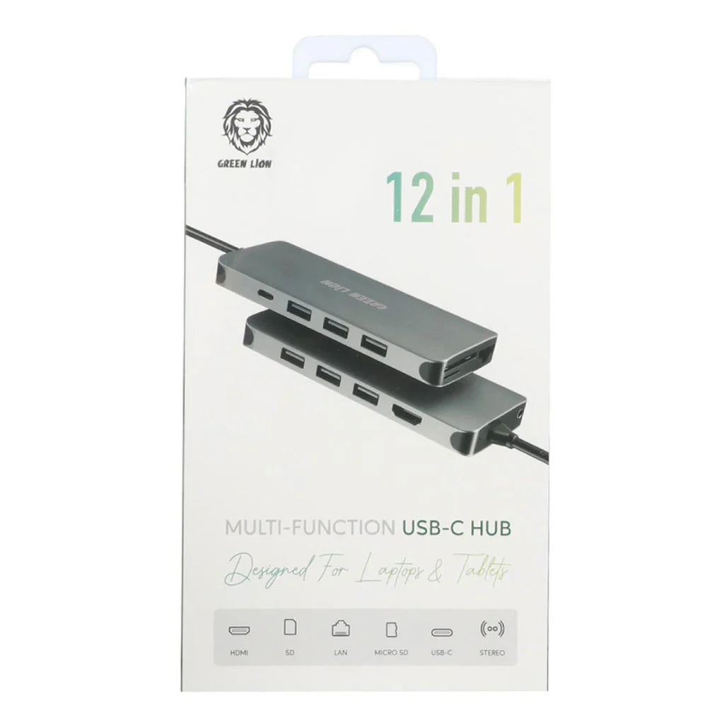 Green Lion - 12 IN 1 USB-C Hub