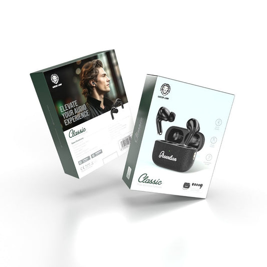 Green Lion - Classic True Wireless Earbuds (Black)