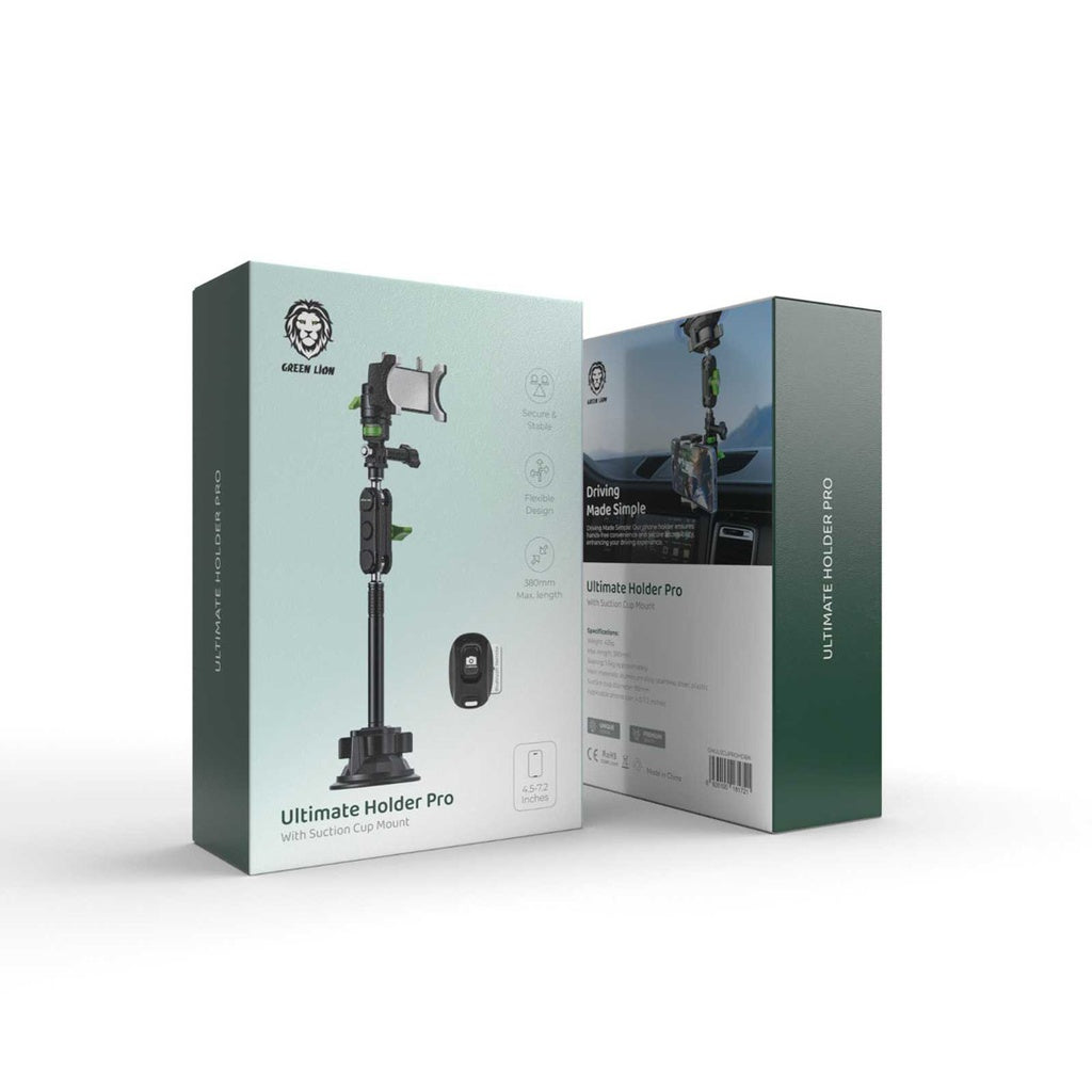Green Lion - Ultimate Holder Pro with Suction Cup Mount