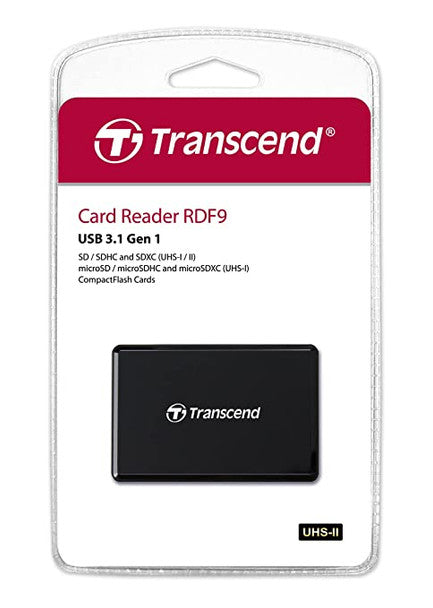 Transcend All-in-1 Multi Memory Card Reader USB 3.1 Gen 1, Type C