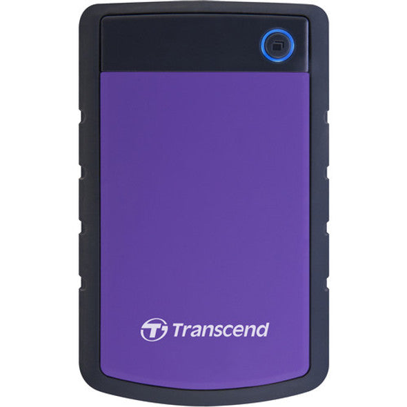 Transcend 1TB 2.5” Portable HD, Purple Anti-Shock