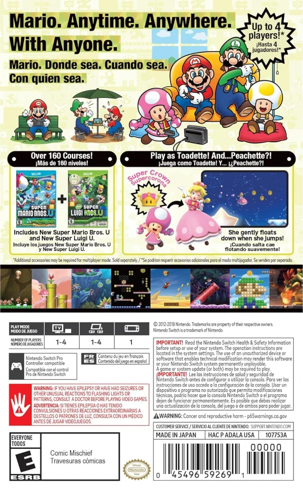 Super Mario Bros Deluxe - Nintendo Switch 1