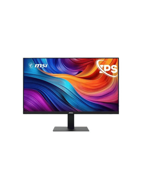 MSI PRO MP271A 27″ IPS 1920 x 1080 (FHD) Office Monitor, 100Hz, 1ms, HDMI, DisplayPort, VGA Port, Black