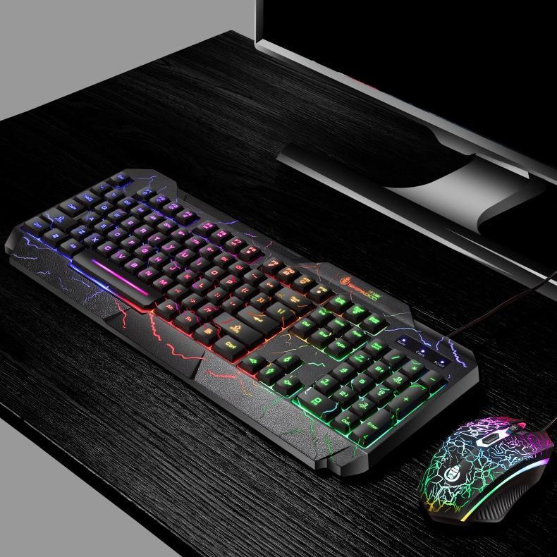 Shipadoo D620 Master - Wired keyboard and mouse Combo