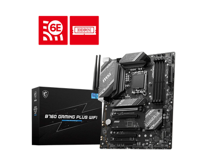 MSI B760 GAMING PLUS WIFI DDR5 MOTHERBOARD