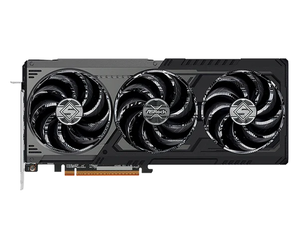 ASROCK AMD Radeon™ RX 9070 XT Steel Legend 16GB, BLACK