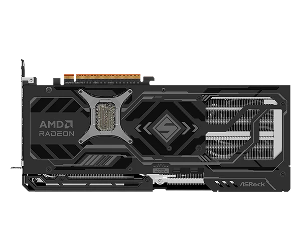 ASROCK AMD Radeon™ RX 9070 XT Steel Legend 16GB, BLACK
