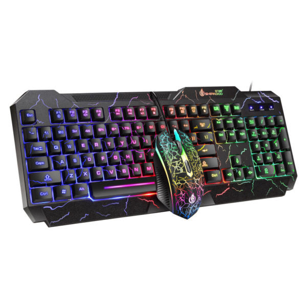 Shipadoo D620 Master - Wired keyboard and mouse Combo