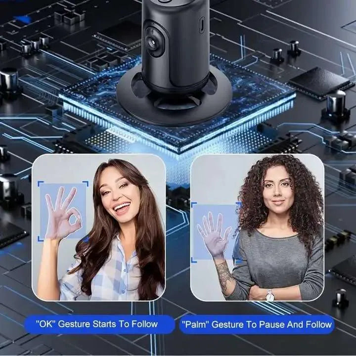 Buku BH-072 - Auto Face Tracking Selfie Stick Tripod