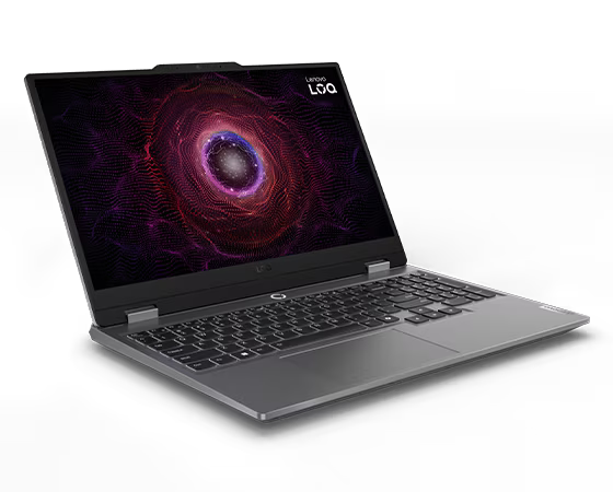 Lenovo LOQ 15ARP9 Gaming Laptop AMD Ryzen™ 5 7235HS, 16GB DDR4 RAM, 512GB SSD, 15.6″ FHD, Windows 11 Home, NVIDIA® GeForce RTX™ 4050 6GB, LUNA GREY