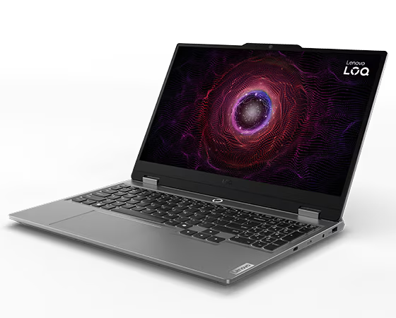 Lenovo LOQ 15ARP9 Gaming Laptop AMD Ryzen™ 5 7235HS, 16GB DDR4 RAM, 512GB SSD, 15.6″ FHD, Windows 11 Home, NVIDIA® GeForce RTX™ 4050 6GB, LUNA GREY