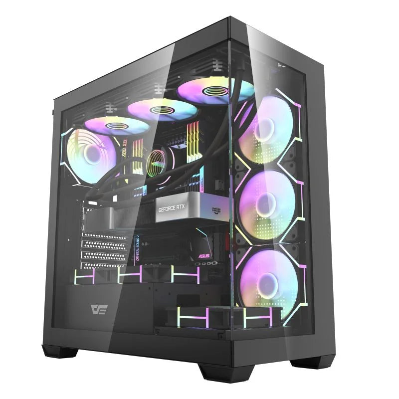 DarkFlash DS900 ATX PC Case Black